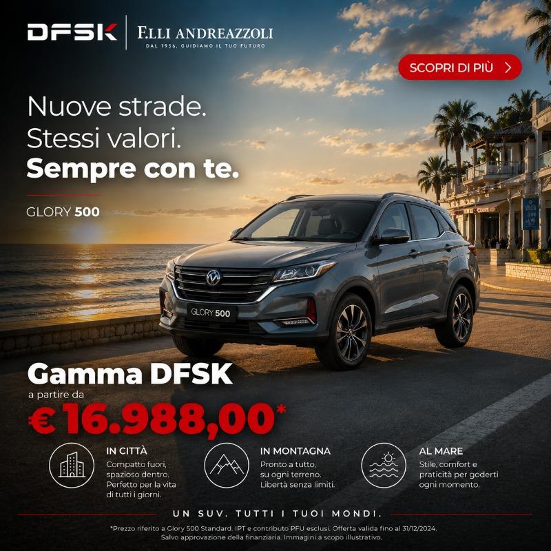 UNA SOLA AUTO. MILLE AVVENTURE.