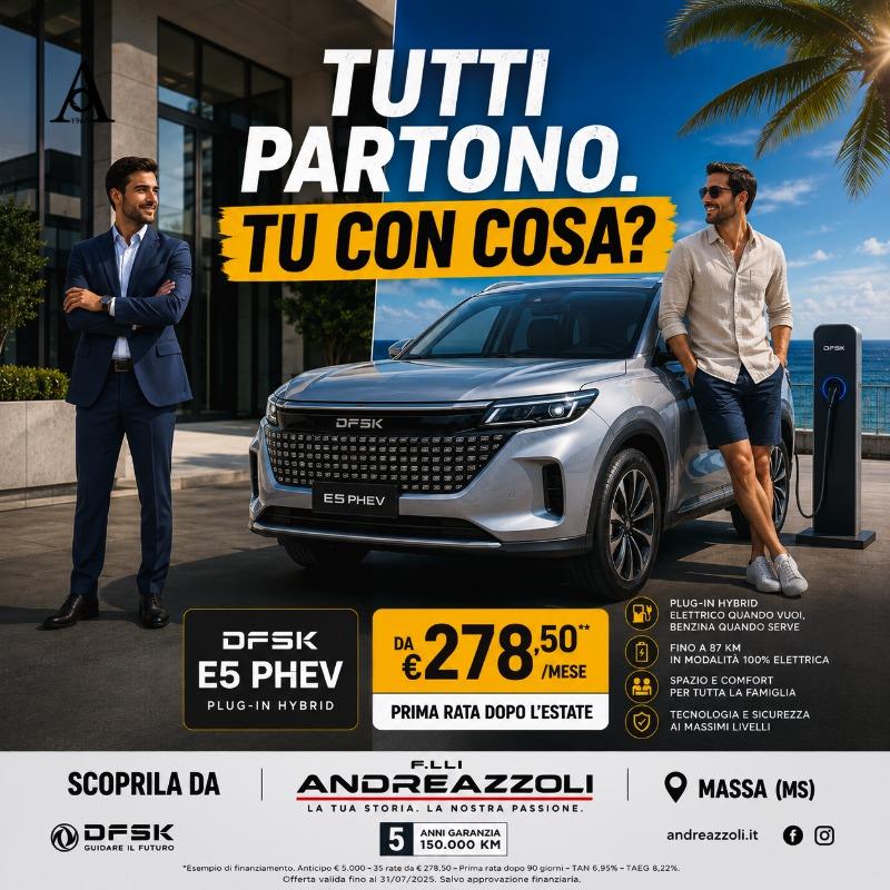 TUTTI PARTONO. TU CON COSA?